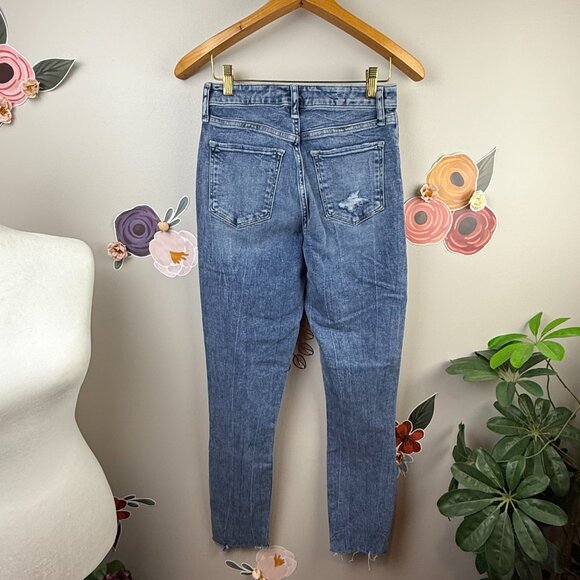 Abercrombie & Fitch Curve Love Skinny Ankle Jean - Size - 4 Long - Picture 3 of 6